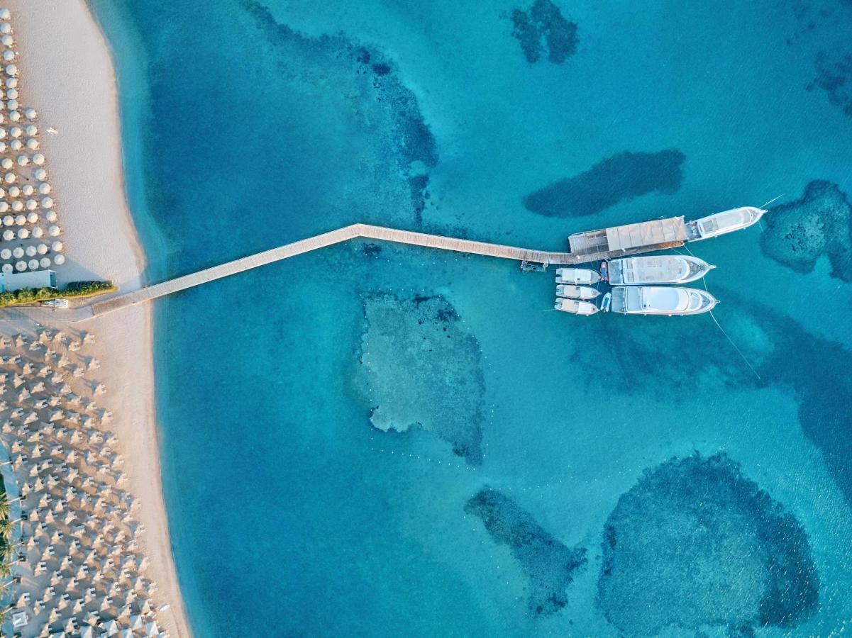 Jaz Makadi Saraya Resort Hurghada Eksteriør billede Aerial view of the pier